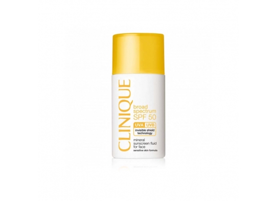 Spf 50 Mineral Sunscreen Fluid For Face