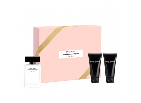 Pure Musc For Her Edp Cofanetto regalo con Latte corpo e Docciaschiuma