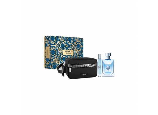 Versace Pour Homme Eau de Toilette con Travel Size Cofanetto Regalo