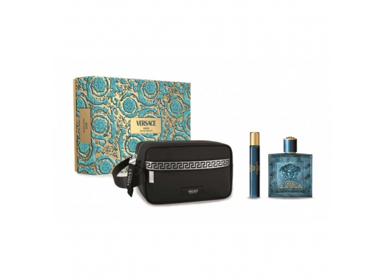 Eros Eau de Toilette con Travel Size Cofanetto Regalo