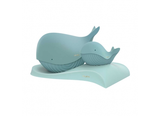 Whale n.4 + Whale n.1 Azzurro Cofanetto trucco