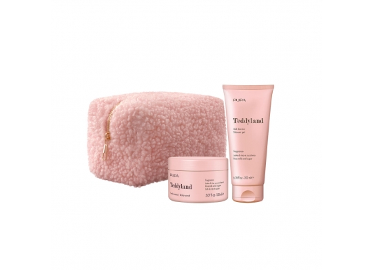 Teddyland Latte di riso e zucchero Kit con Scrub Corpo