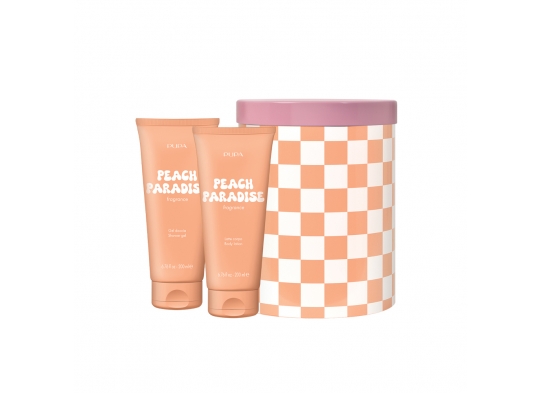 Happy Box Peach Paradise Kit con Gel Doccia Cofanetto Regalo