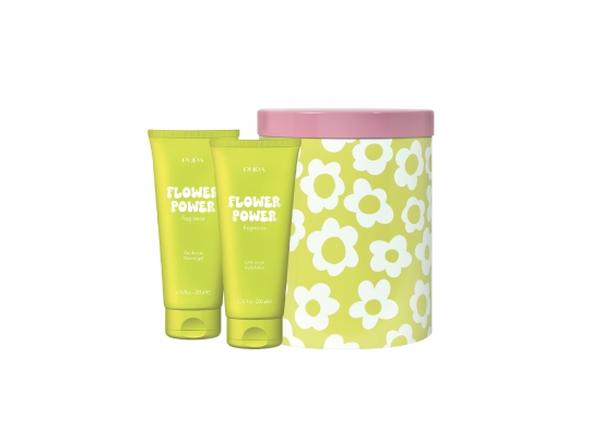 Happy Box Flower Power Kit con Gel Doccia Cofanetto Regalo