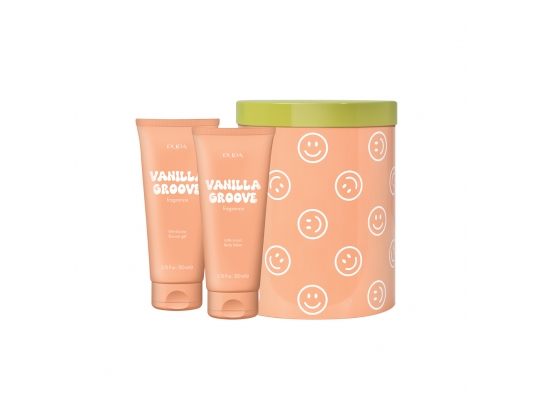 Happy Box Vanilla Groove Kit con Gel Doccia Cofanetto Regalo