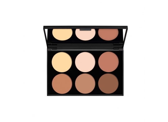 Pro Palette Con Duo Brush For Face & Eyes