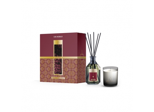 Vin Noble Profumo Ambiente + Candela Cofanetto Regalo