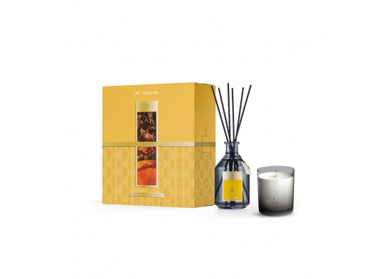 In-Fusion Profumo Ambiente + Candela Cofanetto Regalo